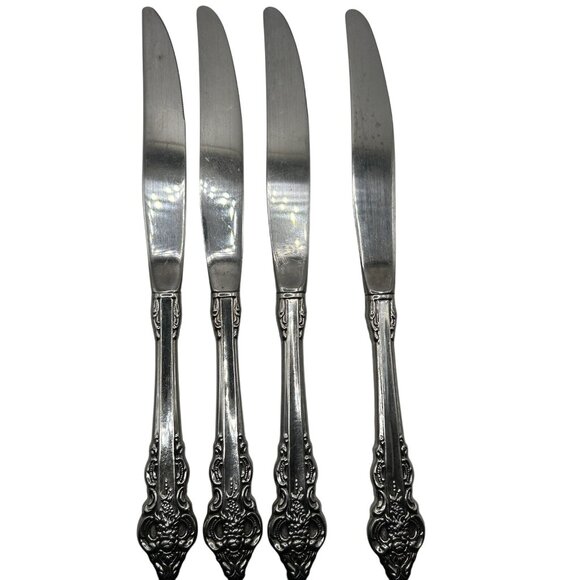 Modern Hollow Knife Cherbourg (Stainless, Community) by ONEIDA SILVER - Set of 4 - Picture 4 of 4